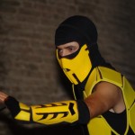 Cosplay dal videogioco Mortal Kombat: Scorpion di Annamaria Quaresima