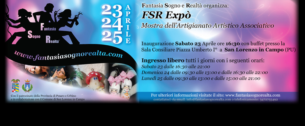 FSR Expò: mostra a S. Lorenzo in Campo dal 23 al 25 Aprile